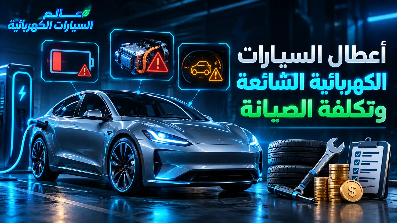 أعطال السيارات الكهربائية الشائعة وتكلفة الصيانة 2027